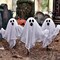 Halloween Decorations Outside - 3 Pack Outdoor Ghost Decorations Lights, Halloween Yard Stakes Ghost for Halloween Lawn Yard Decorations, Halloween Party Supplies